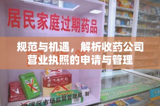 南宁规范与机遇，解析收药公司营业执照的申请与管理