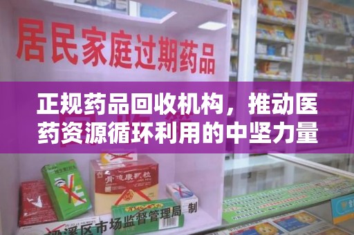 南宁正规药品回收机构，推动医药资源循环利用的中坚力量