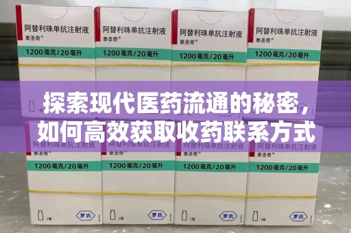 南宁探索现代医药流通的秘密，如何高效获取收药联系方式并优化资源利用