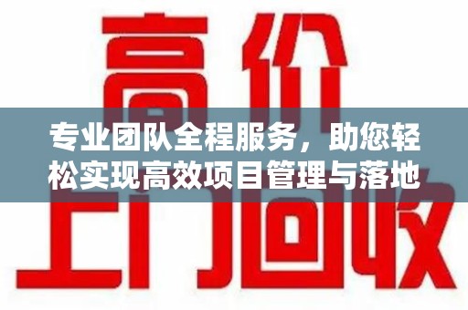 南宁专业团队全程服务，助您轻松实现高效项目管理与落地